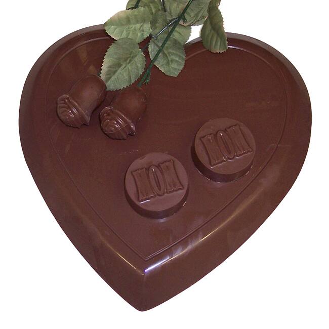 Lang's Chocolates Milk Chocolate MOM Heart Package