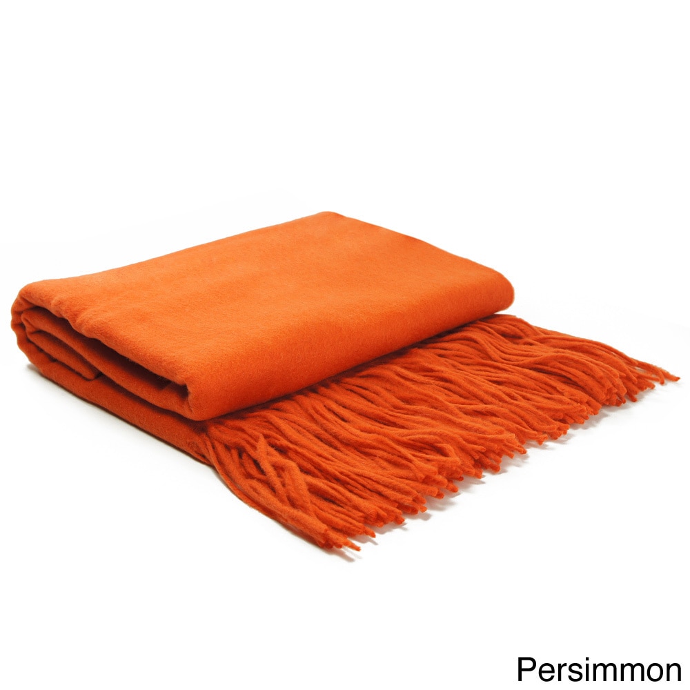 Cashmere Showroom Signature Merino Wool Luxury Throw