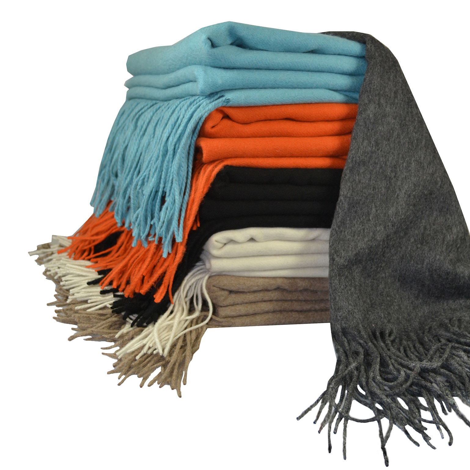 Cashmere Showroom Signature Merino Wool Luxury Throw