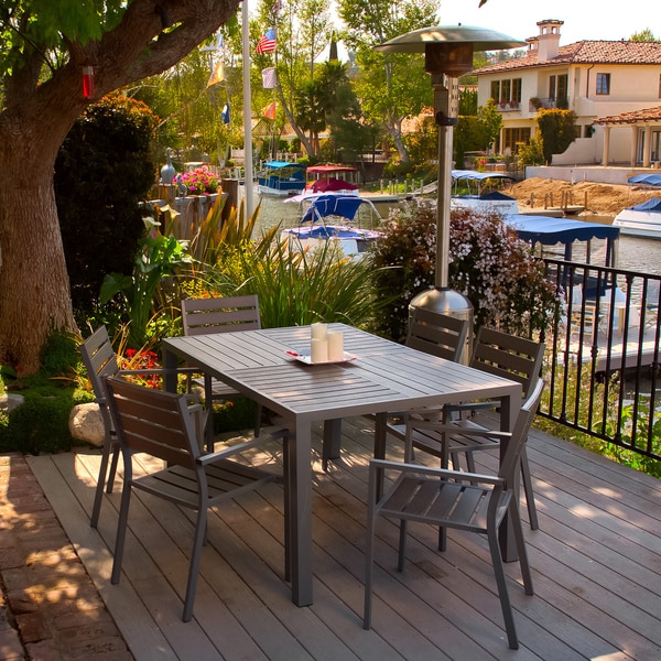 Shop Lanai Grey Polywood 7piece Outdoor Dining Set by Christopher