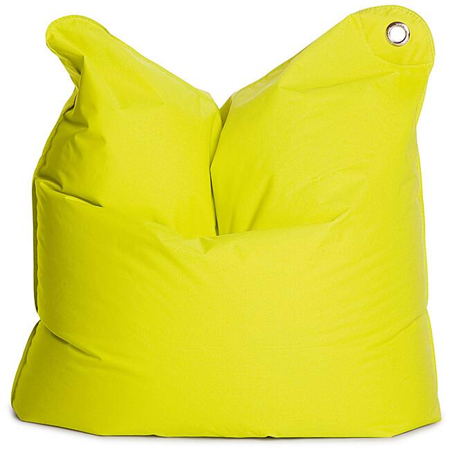 Sitting Bull Lime Green Medium Bull Bean Bag Chair