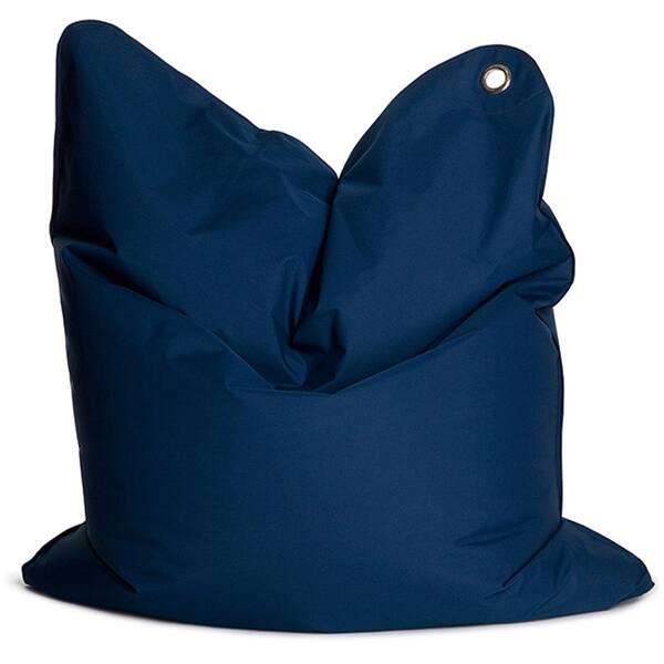 Sitting Bull Dark Blue Medium Bull Tween Bean Bag Chair Bed Bath
