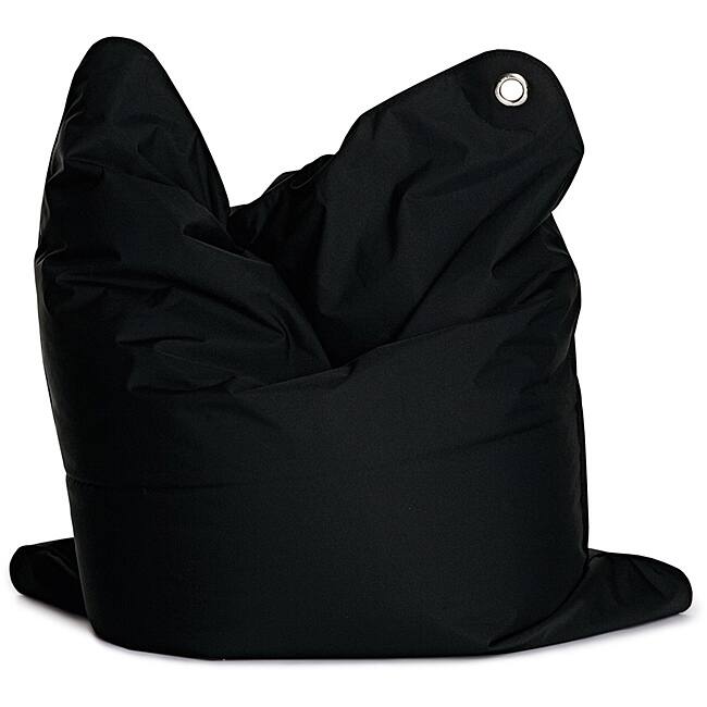 Sitting Bull Medium Bull Black Bean Bag Chair