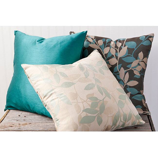 Leaves 18-inch Square Decorative Pillows