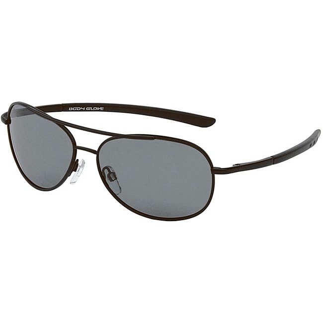 Body Glove Lauderdale A Mens Matte Black/smoke Polarized Sunglasses