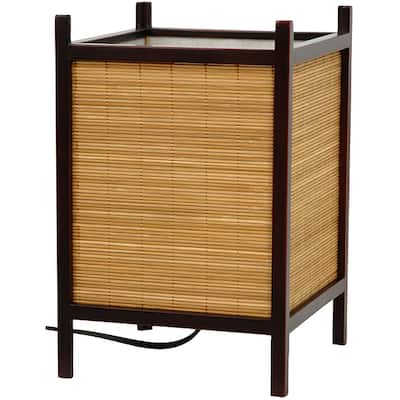 Handmade Kobayashi Japanese Bamboo Matchstick Lamp (China)