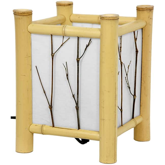 Handmade Light Watashi Japanese-Style Table Lamp (China)