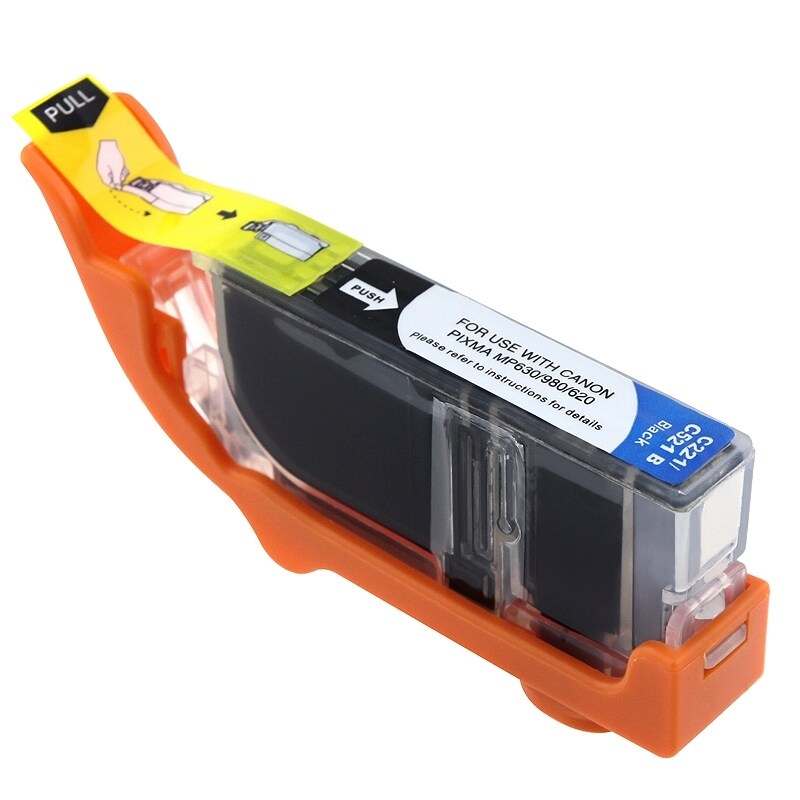 Insten Black Non-OEM Ink Cartridge Replacement for Canon CLI-221Bk/ 221 BK