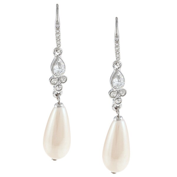 Shop Carolee Hopeless Romantic Faux-pearl Drop Earrings - Free Shipping ...