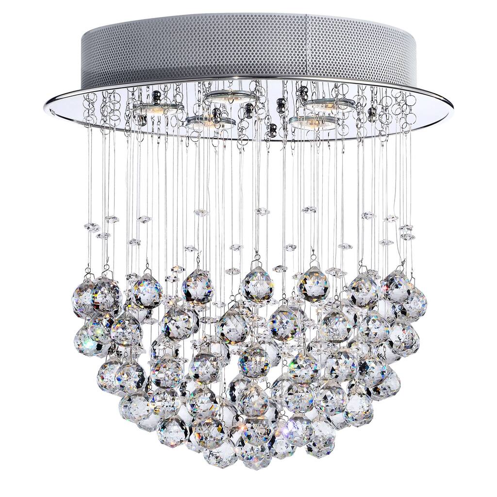 Crystal Bowl 5-light Chandelier