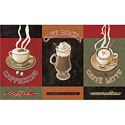 Cafe Latte Kitchen Accent Rug (2'6 x 3'10)