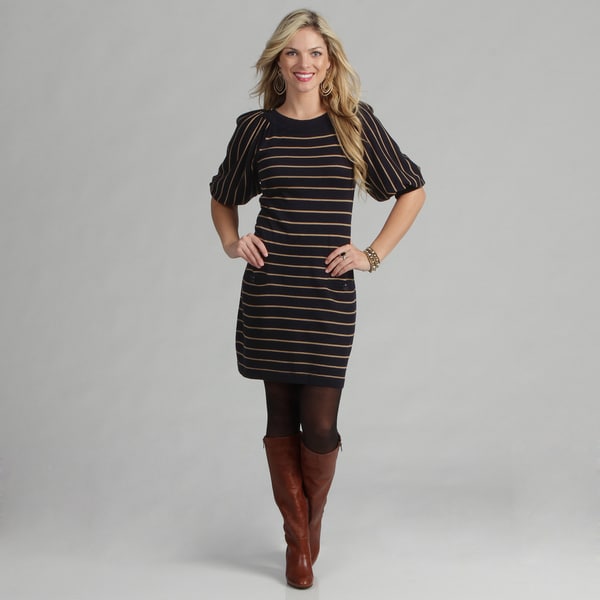 Jessica Howard Womens Striped Sweater Dress  ™ Shopping