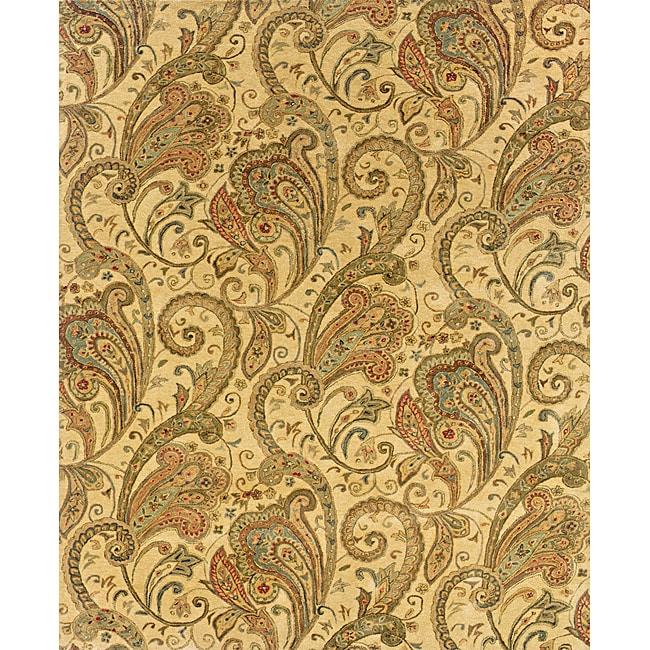 Evan Beige/ Gold Transitional Area Rug (5 X 83)