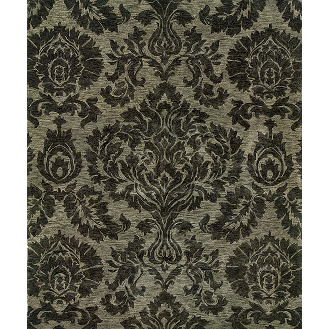 Evan Grey Transitional Area Rug (36 X 56)