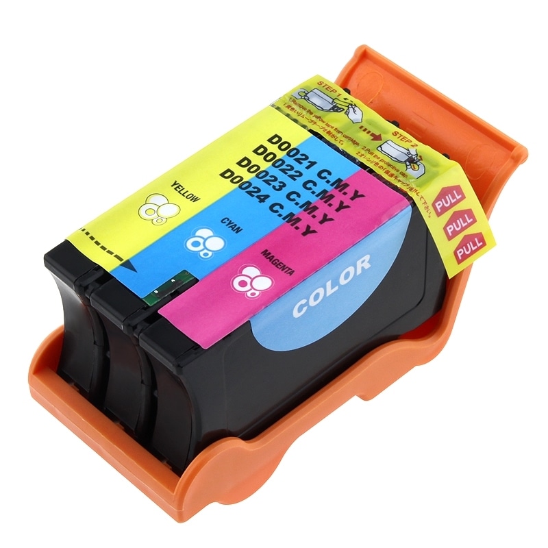 Insten Color Non-OEM Ink Cartridge Replacement for Dell Series 21/ 22/ 23/ 24/ Y499D/ X738N/ X752N/ X769N