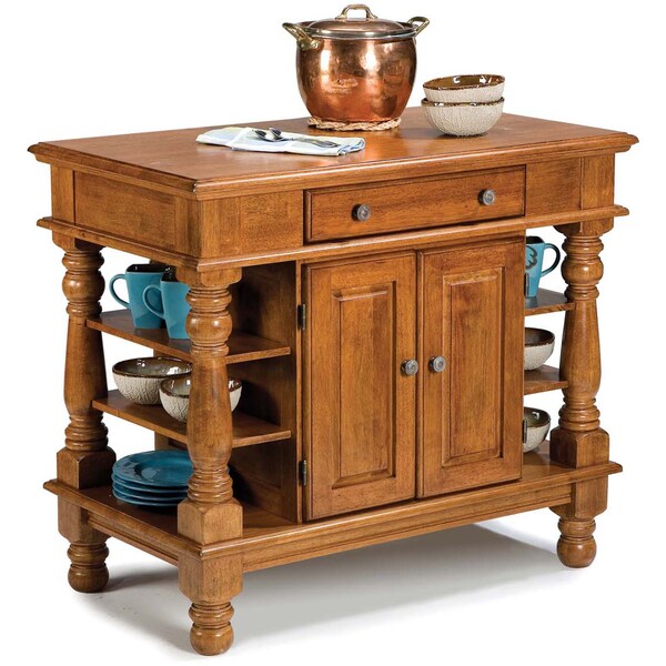 Kitchen Island Oak americana cottage oak kitchen island - free shipping today Kitchen Island Oak americana cottage oak kitchen island - free shipping today