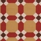preview thumbnail 5 of 4, Hand-woven Red Anchor Wool Area Rug - 5' x 8' - 5' x 8'