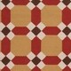 preview thumbnail 4 of 4, Hand-woven Red Anchor Wool Area Rug - 5' x 8' - 5' x 8'
