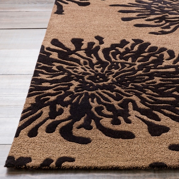 Shop Hand-tufted Contemporary Black Bostor New Zealand ...