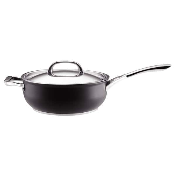 Infinite Circulon 6-quart Covered Chef's Pan with Helper Handle - Bed ...