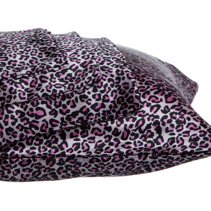 Luxury Satin Solid Bed Sheet Set