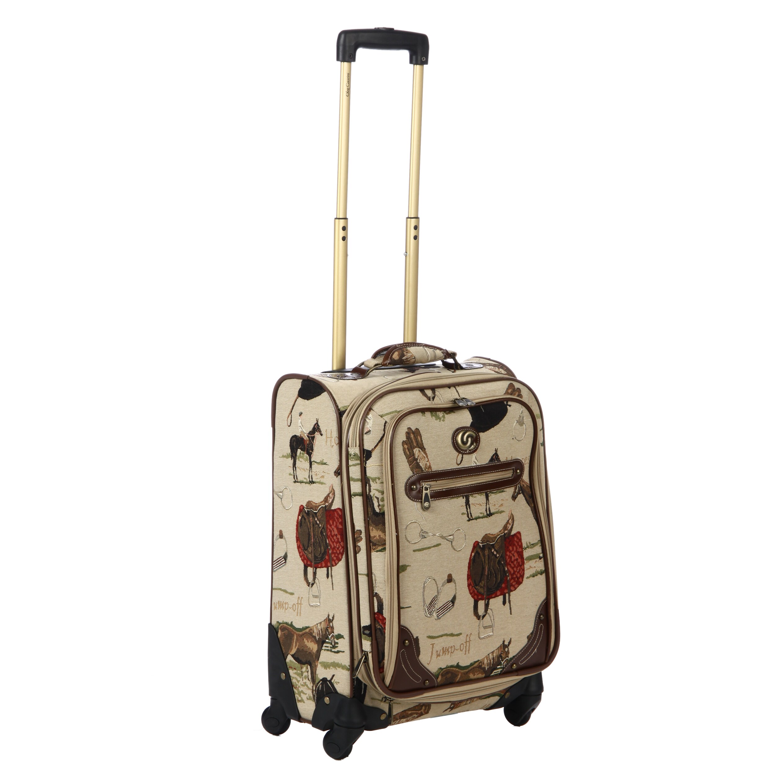 tapestry luggage on wheels