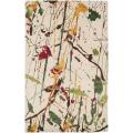 Safavieh Handmade Soho Modern Abstract Ivory Wool Area Rug - 7'6 x 9'6