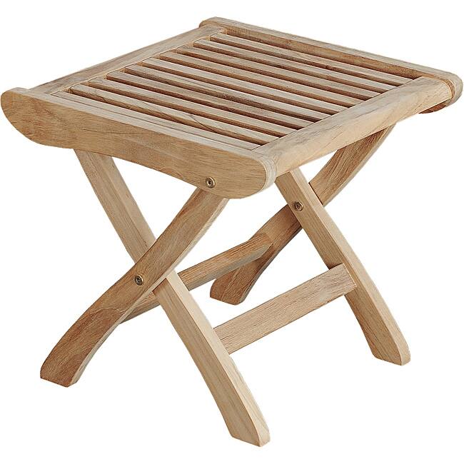 Solid Teak Foot Stool