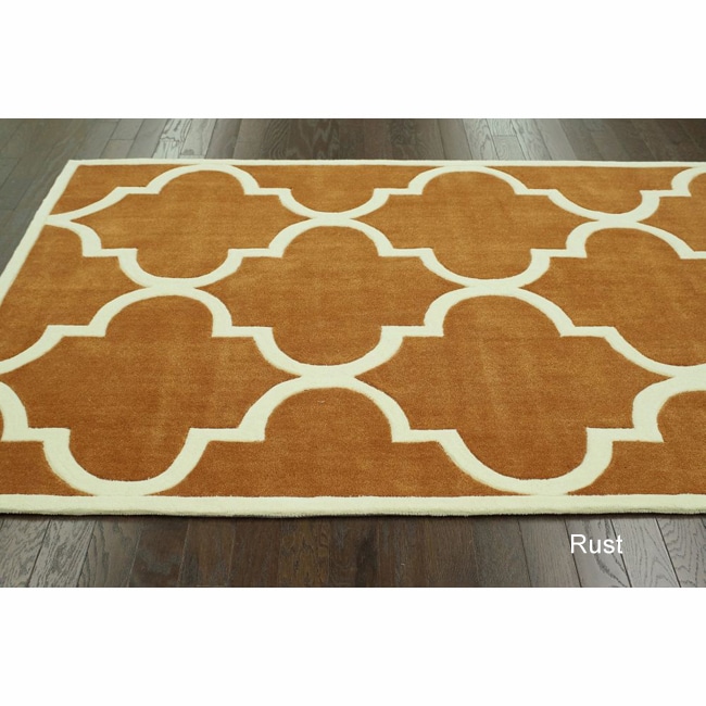 Nuloom Handmade Luna Moroccan Trellis Rug (5 X 8)