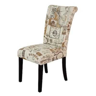 Monsoon Voyage Upholstered Dining Chairs (Set of 2)