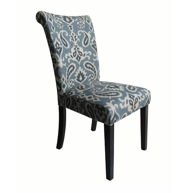 Monsoon Voyage Upholstered Blue Dining Chairs (Set of 2)