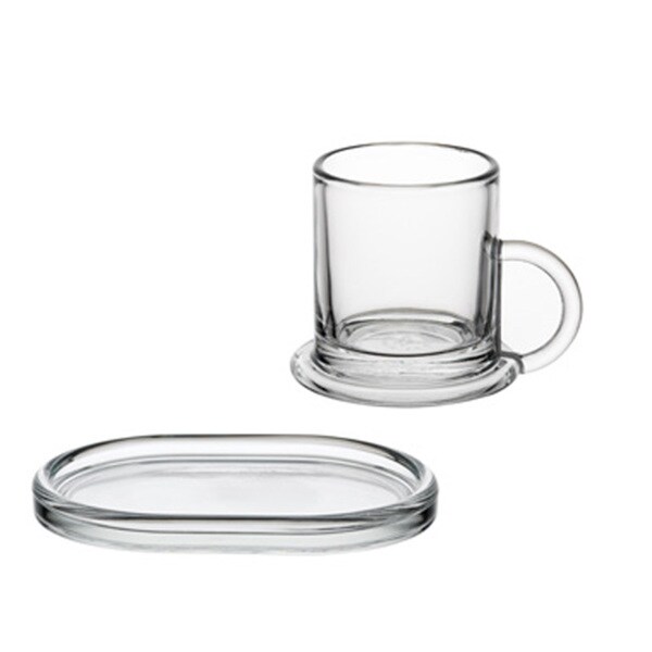La Rochere 'Ring' Decor 6-piece Espresso Cup and Saucer Set