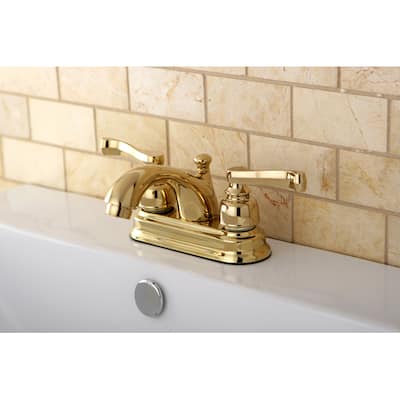 Kingston Brass Polished Brass Bathroom Faucet