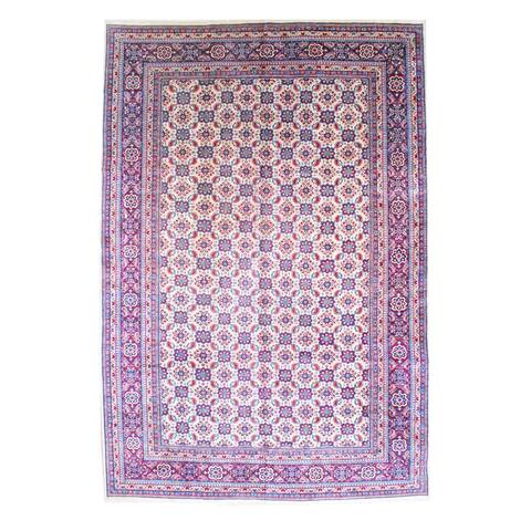 Handmade One-of-a-Kind Mahal Wool Rug (Iran) - 10'6" x 16'