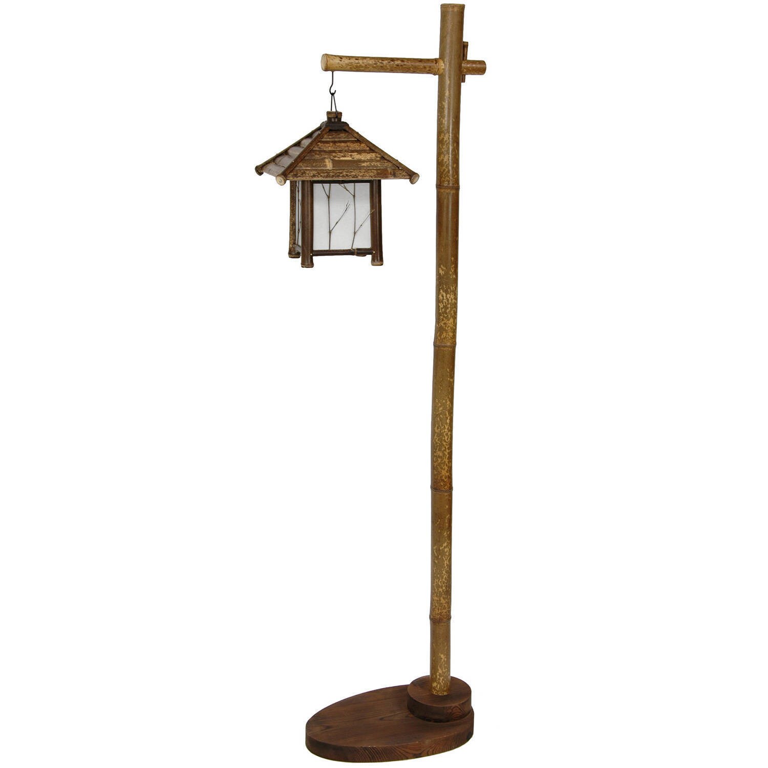 Shop Yama Bamboo Lantern Stand Floor Lamp China Free Shipping