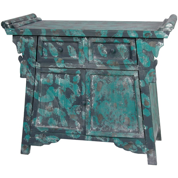 Distressed Altar Cabinet (China)