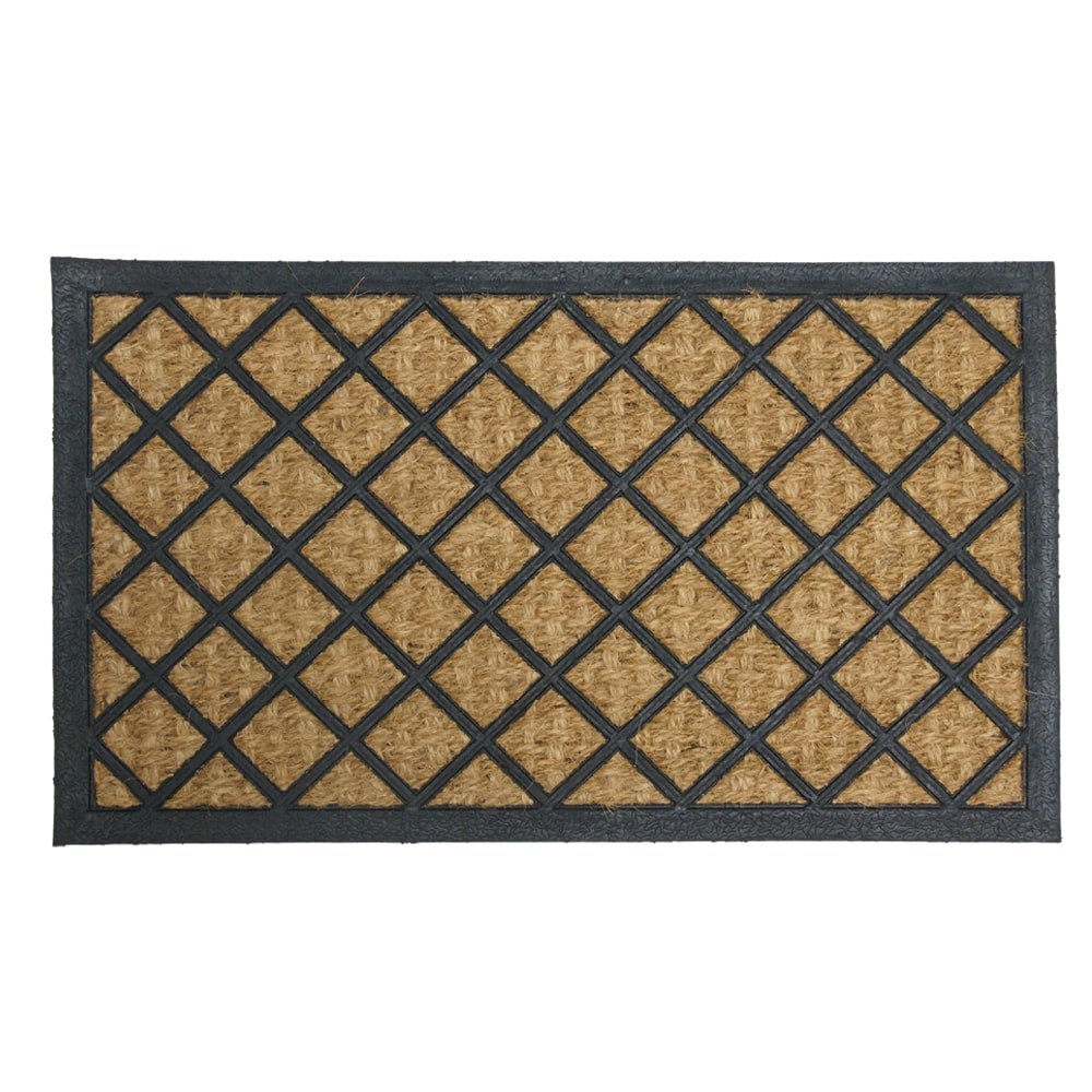 Rubber cal My English Garden Rubber Coir Decorative Mat