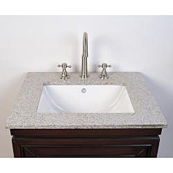 Shop Granite Top 24-inch Single Sink Bathroom Vanity - Overstock - 6668621