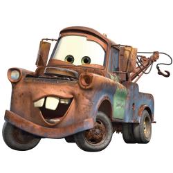 preview thumbnail 2 of 2, Roommates Decor Cars Mater Giant Wall Decal