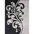 Alliyah Handmade Flint Grey New Zealand Blend Wool Rug (8' x 10')
