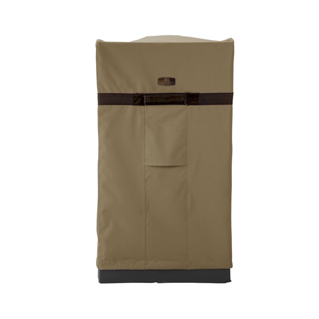 Classic Accessories Hickory Water-Resistant 21 Inch Square Smoker Grill Cover