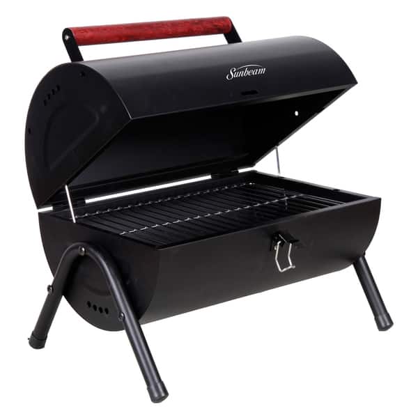 Shop Sunbeam Black Steel Portable Charcoal Bbq Grill Overstock 6670606,Chipmunk Repellent For Cars