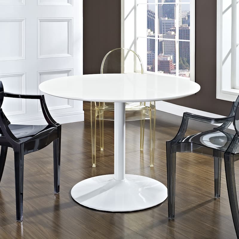 The Revolve White Dining Table