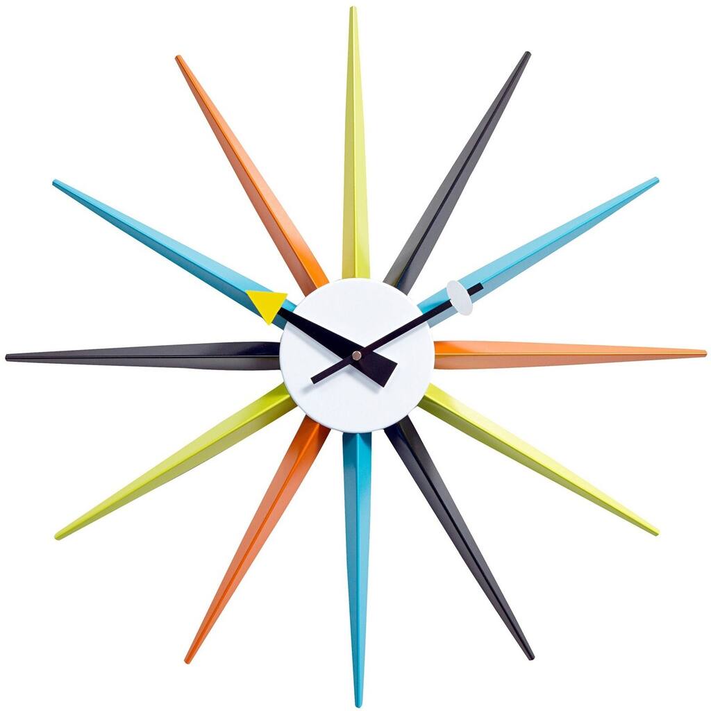 Sunburst Clock