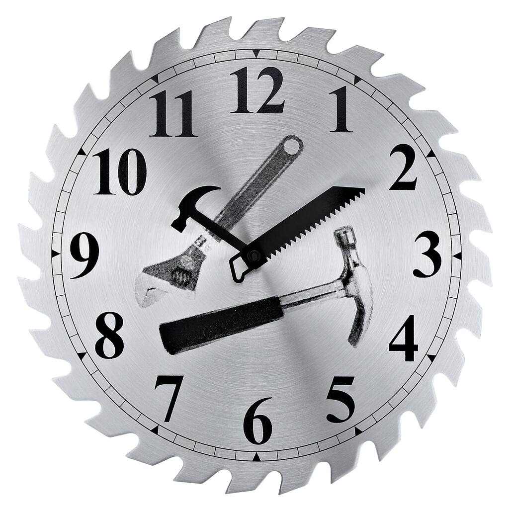 Saw Blade Workshop Clock
