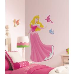 preview thumbnail 1 of 2, Disney's Sleeping Beauty Peel and Stick Giant Wall Decal