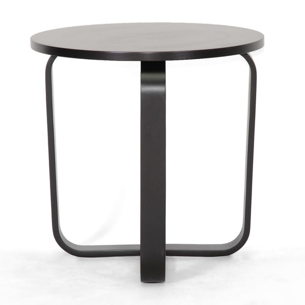 Avila Dark Brown Modern End Table Baxton Studio Coffee, Sofa & End Tables