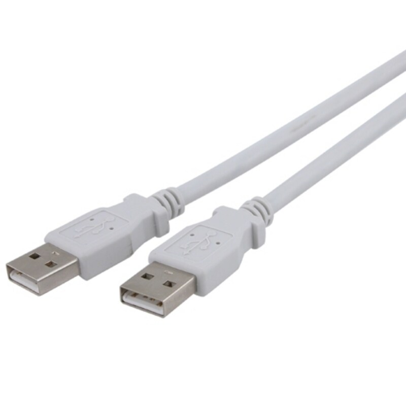 INSTEN 10-foot White Type A to A USB 2.0 Cable