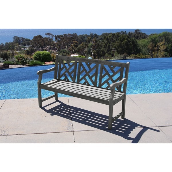 outdoor comfortable bench