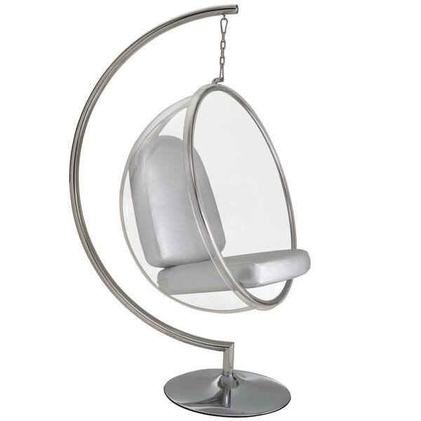 Eero Aarnio Style Bubble Chair With Cushion 6672842 Eero Aarnio Style Bubble Chair
